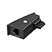 Price comparison product image Goobay 95139 TAE Adapter, Black, 1 pc. in Polybag