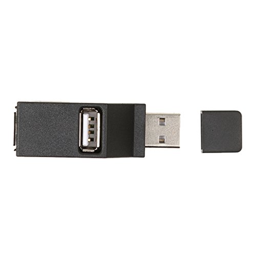 MagiDeal 3 Port USB 2.0 Hub Plug & Play USB Adapter für Laptop Desktop - 5