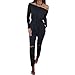Produktbild Lonely hero Langarm Hosenanzug Jumpsuit Damen Elegant Lang Hosen Trägerlos Overall