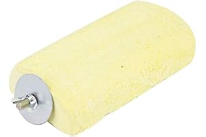 PSSOPP Papagei Zähne Schleifen Steinhamster Schleifstein Papagei Kauen Spielzeug Eichhörnchen Hamster Kalzium Zähne Mund Molaren Schleifstein Papagei Schnabel Stein Ständer Plattform