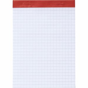 Preisvergleich Produktbild Brunnen 20 x Notizblock A6 kariert 50 Blatt Perforiert