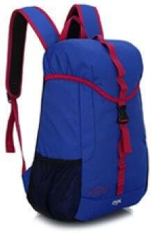 Light Weight Large Capacity Sports Outdoor Backpack Bicycle Mountaineering Skiing Hiking Hiking Backpack Royal Blue