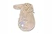 Baby Boum Unisex Baby 60cm Long Super Car Seat Sleeping Bag with Arms and Scratch Mitts with Cute Monkey Appliqué Crunchy Beige 0-3 Months