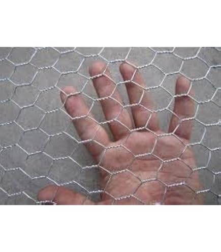 Rete Metallica Plastificata Verde Per Recinzioni - Maglia 12.5x12.5 Mm, Altezza 100 Cm, Rotolo Da 25 Metri, Per Orti, Giardini E Voliere