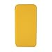 Produktbild Greenwich® Blake Echtleder Folio Etui Kompatibel mit Apple iPhone X/XS (5.8“ Zoll), Flip-Back Klapphülle mit Kartenfach aus Bullen-Leder in Canary Kanarienvogel Gelb/Gold Metallik
