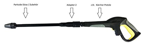 Parkside Hochdruchreiniger Adapter max Druck 150 bar - 3
