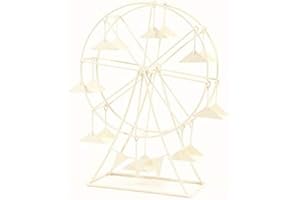Dekop Miniatur Minigarten, Riesenrad Mini, weiß, Höhe ca. 14cm (44444635097030)