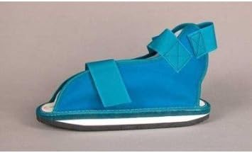 Darco Canvas Open Toe Cast Boot X-Large Closed Toe:Dark Blue, Open Toe:Light Blue