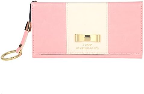 iPhone 7 Plus Leather Wallet Cover, iPhone 8 Plus Premium PU Leather 5.5 inch flip protector case bowknot for iPhone 7/8 Plus Pink,IP7JHDJ5.5-Pin06