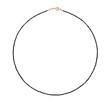 Collar Camille de plata vermeil rosa y ónices