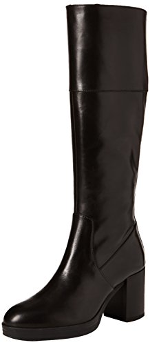 Geox D Remigia A, Stivali Alti Donna, Nero (Black C9999), 36 EU