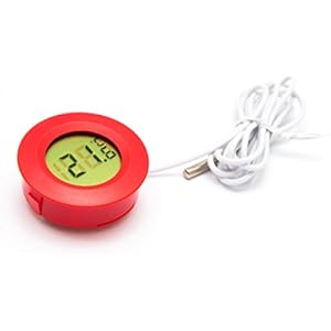 Lantelme 5687 Digital Terrariumthermometer mit Fernfühler Wasserdicht