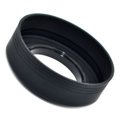 JJC Pare-soleil caoutchouc 67mm souple fonction trois en un profondeur r  glable pour une s  lection de Canon  Fujifilm  Leica  Nikon  Olympus  Panasonic  Pentax  Samsung  Sony objectif