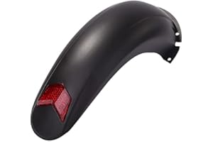 Jandra Garde-Boue ArrièRe de Scooter éLectrique de 10 Pouces avec Feu ArrièRe pour Kugoo