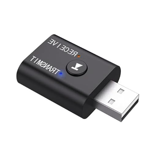 RAPTAS (??????? ?? ????? ????????) Unlock Superior Audio Connectivity with The 2-in-1 USB Bluetooth 5.0 Transmitter & Receiver – Ideal for TV, PC, and Car