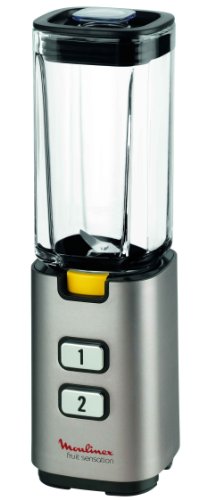 Moulinex Blender LM142A26 Fruit Sensation Silber / Schwarz Moulinex Blender LM142A26 Fruit Sensation Silber / Schwarz