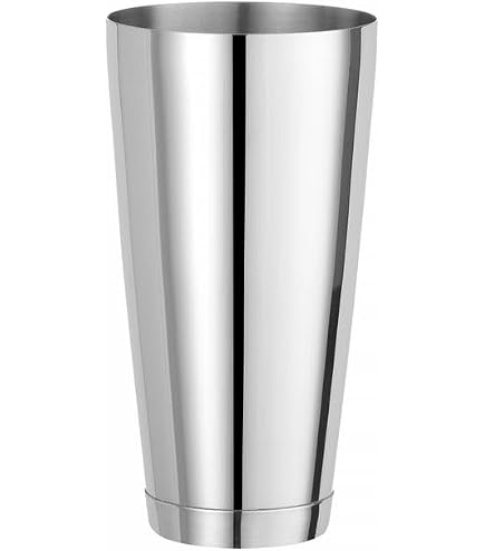 WOTOR Boston Ensemble shaker à cocktail 530 ml et 830 ml en acier inoxydable lesté, passoire, doseur double, outils de bar professionnels pour barman (ensemble WOTOR Boston Ensemble shaker à cocktail 530 ml et 830 ml en acier inoxydable lesté, passoire, doseur double, outils de bar professionnels pour barman (ensemble