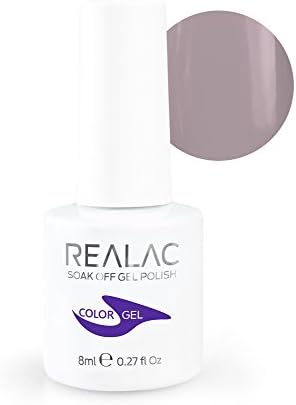 Realac Soak Off Gel Polish 8 ml, 85 Latte Macchiato