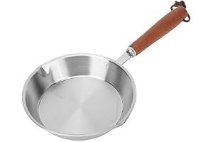 Induktionsstekpanna, rostfritt stål non-stick stekpanna för induktionsägg för restaurang för hemrestaurang (12 CENTIMETER)