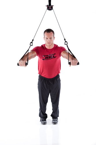 Spinning® Erwachsene CrossCore180 Rotational Bodyweight Training System, Schwarz, 23 x 23 x 11 - 2