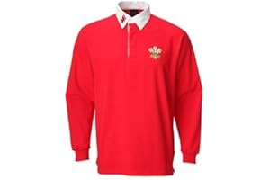 MANAV Wales Welsh Junior Traditional Rugby Shirt 9-10year/LB