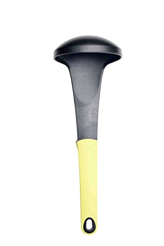 Oxid7® Küchenhelfer-Set | 7-teilig | Kunststoff mit Silikon-Griff | Mit drehbarem Ständer (bunt) - 8