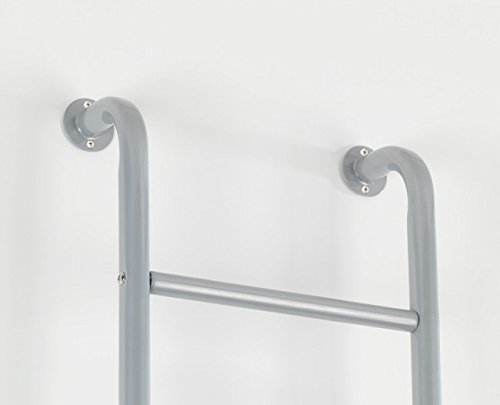 WENKO Fahrradständer DUO – Stahl – MIT oder OHNE Bohren – 220 x 77 x 42,5 cm (HxBxT) – Fahrradhalter - 4