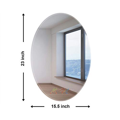 60% OFF on Art Street Oval Mirrors -16 x 24 inch Beveled