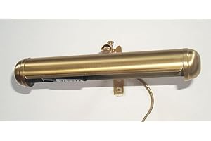 linoows Bilder Lampe, Gelenk Bilderleuchte verstellbar, Messing