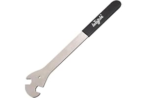 Mimoke Klucz do pedałów rowerowych, 15 mm, klucz płaski, narzędzie naprawcze z bardzo długim uchwytem