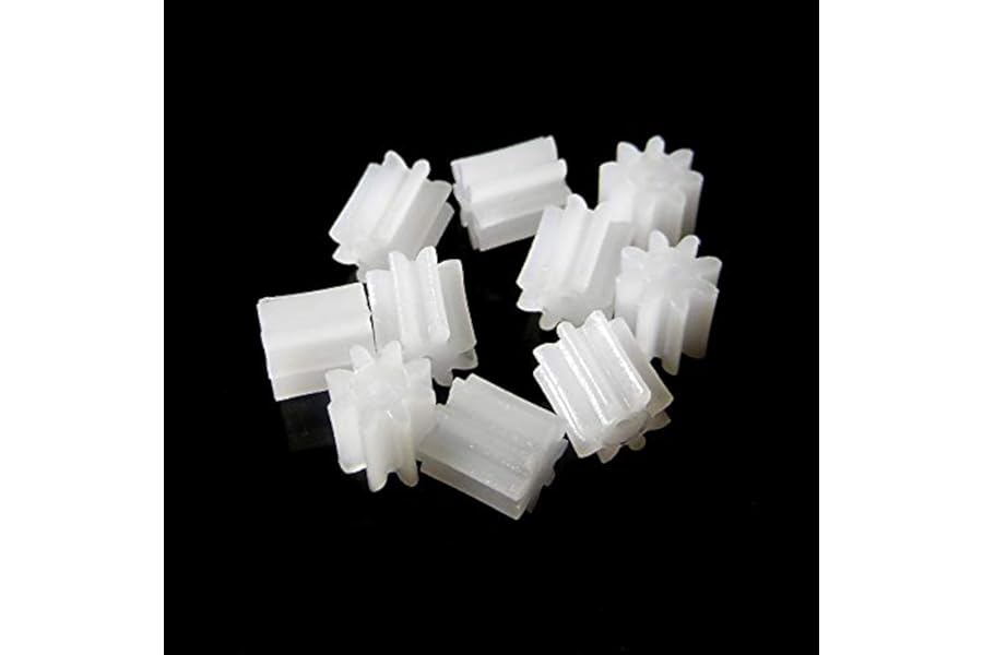 Small Modulus 0.5M 80.8A Gear Straight Tooth Gear Motor Hollow Cup Motor Gear 5mm Pinion Gears (10pcs/packet)