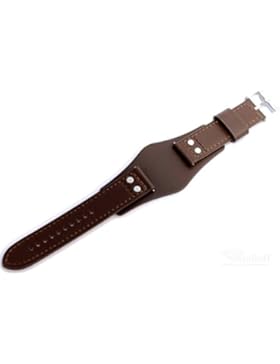 Fossil Original Lederband Ersatzband Armband CH2890 ohne Uhr m Federstegen 22mm