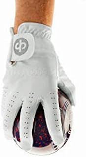 DRAKES PRIDE WHITE SYNTHETIC BOWLING RIGHT HANDED GLOVE##B7343** (LADIES LARGE)