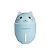 Produktbild Pawaca Mini Netter Luftbefeuchter Multifunktionales 3-in-1 Mini Niedliches Haustier USB Luftbefeuchter, LED Nachtlicht USB Portable für Desktop, Schlafzimmer, Studie, Büro, Etc