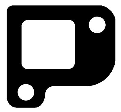 Preisvergleich Produktbild AJUSA 13201000 Dichtung, Abgaskrümmer