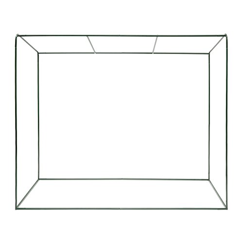 Relaxdays Tomatengewächshaus XL mit schrägem Dach HBT 160 x 200 x 82 cm Tomatenhaus zur Anzucht von Tomaten Paprika und mehr großes Gewächshaus als Frühbeet und Tomatenzelt UV beständig, grün,10020036 - 3