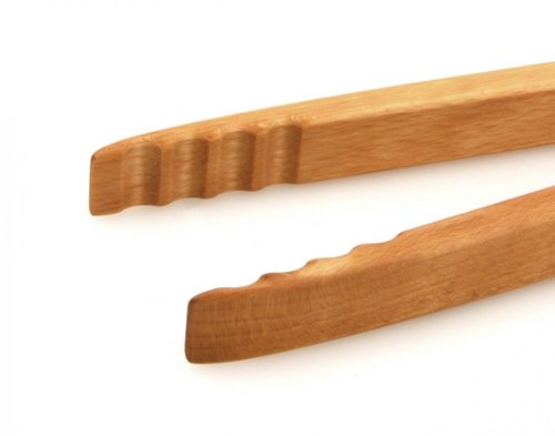 Zetzsche Grillzange aus Buchenholz von 46 cm - 3
