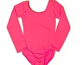 School Gymnastics Leotard for Girls Dance Sport (36, Purple)