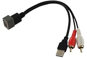 Goliton® câble USB Adaptateur pour câble Port de rétention d'entrée Nouveau Nissan Radio OEM USB