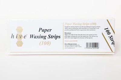 Hive Superior Thick Paper Waxing Strips (100 pcs)