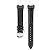 Produktbild Für Fitbit Charge 3 Armband,Colorful Leder Ersatz Sport Band Uhrenarmband Lederarmband Erstatzband Armbänd Für Fitbit Charge 3 Unisex Armband mit Metall Connectors (Schwarz)