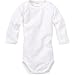 Produktbild wellyou Baby und Kinder langarmbody/babybody mädchen und junge aus 100% Baumwolle, langarm body in weiß Gr. 50