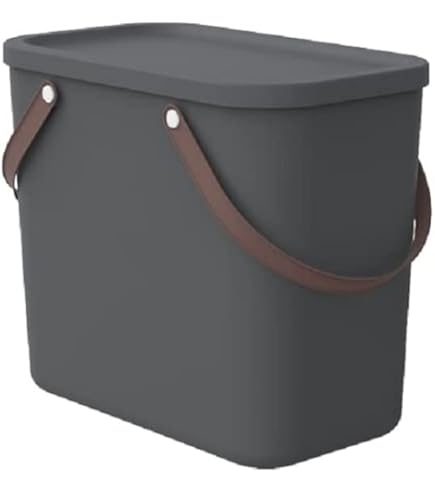 Boîte De Rangement Métal Beige Mat Theo&Cleo - 6.5 Litres, Avec Couvercle Et Cuillère, Pour Lessive, Croquettes, Café