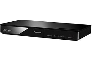 Panasonic Lecteur Blu Ray 3D upscaling 4K DMP-BDT180EF I Convertisseur Ultra Haute Définiton Lecture JPEG 4K Applications internet Vidéo à la demande Port USB noir - Version Française