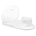 Produktbild 3 in 1 Wireless Charger Stand für Apple Watch AirPods iPhone, Aluminium Induktive Qi Ladestation, 15W Schnelllade Station für iPhone X/XS/Max/XR/8/Plus, Samsung