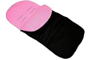 THELITTLES24 Universal FIT FOOTMUFF Cosy Toes FIT Buggy & All PUSCHAIR Accessories (Pink)