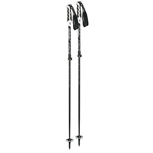 Komperdell-Carbon-Pure-Black-Vario-Ski-Poles-110-135cm