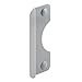 Produktbild Prime-Line Products U 9509 Latch Shield, 2-5/8 in. x 6 in. With 5/16 in. Offset, Steel, Gray, Outswing Doors by Prime-Line Products