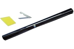 AB1 Car Window Tint Film Tinting Roll Super Dark Black Limo 5% 76cm X 6m Universal Fit