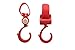 Peachy Baby Buggy Hooks - Available in 2 colours (RED)